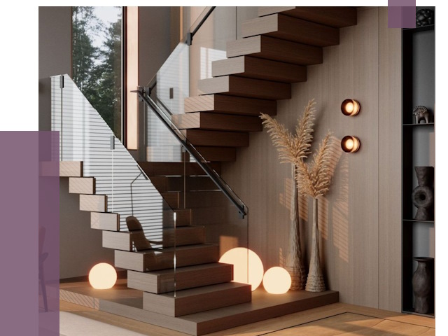 Изготовление и монтаж лестниц в Ирбите от 93441 руб. | ПРОЛЁТ-Рбт