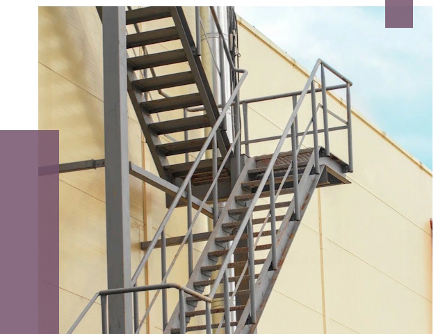 Пожарные лестницы в Ирбите от 13192 руб. — монтаж и продажа | ПРОЛЁТ-Рбт