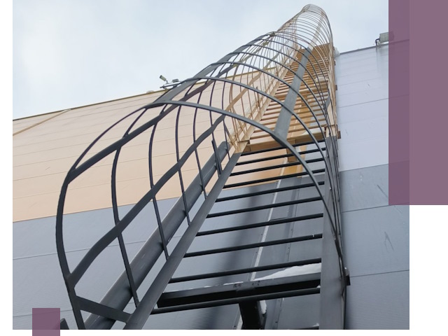 Изготовление и монтаж пожарных лестниц в Ирбите профессионально