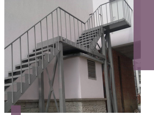 Монтаж пожарных лестниц под ключ в Ирбите с гарантией качества