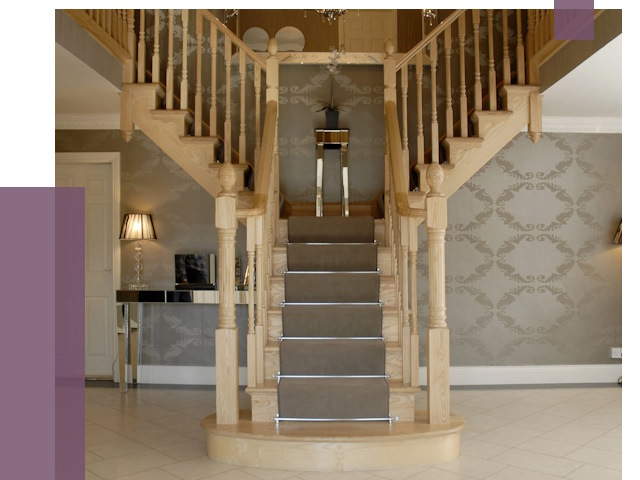 Монтаж деревянных лестниц в Ирбите от 8190 руб. 