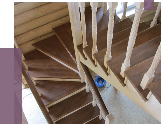 Реставрация деревянных лестниц в Ирбите от 4617 руб.