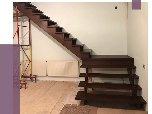 Демонтаж деревянных лестниц в Ирбите от 2133 руб.