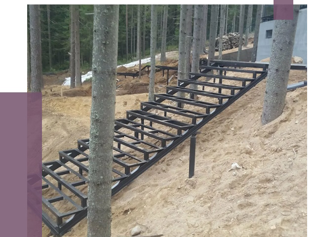 Монтаж металлических лестниц в Ирбите от 14566 руб. 