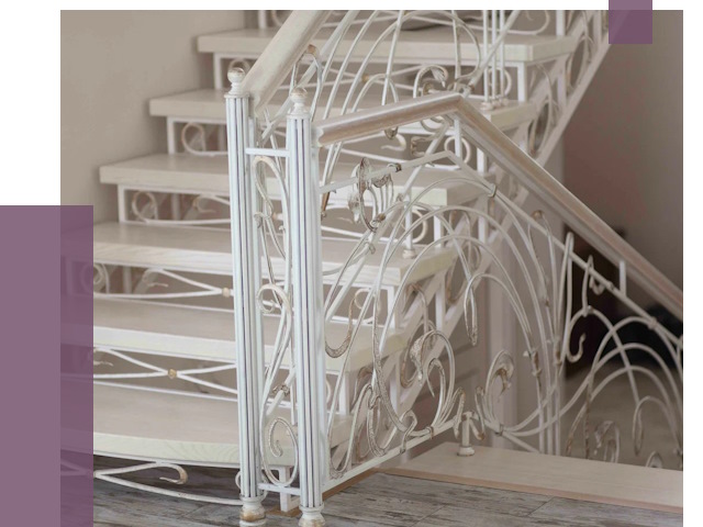 Изготовление кованых лестниц на заказ в Ирбите от 93441 руб. | ПРОЛЁТ-Рбт