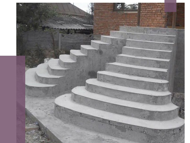 Монтаж бетонных лестниц в Ирбите от 4617 руб. 