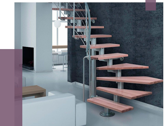 Модульные лестницы в Ирбите от 18138 руб. — купить в ПРОЛЁТ-Рбт