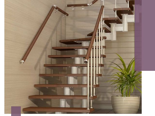 Изготовление модульных лестниц под ключ в Ирбите