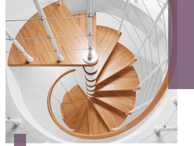 Изготовление винтовых лестниц под ключ в Ирбите