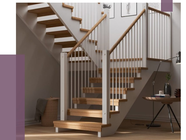 Маршевые лестницы в Ирбите от 40949 руб. — монтаж | ПРОЛЁТ-Рбт