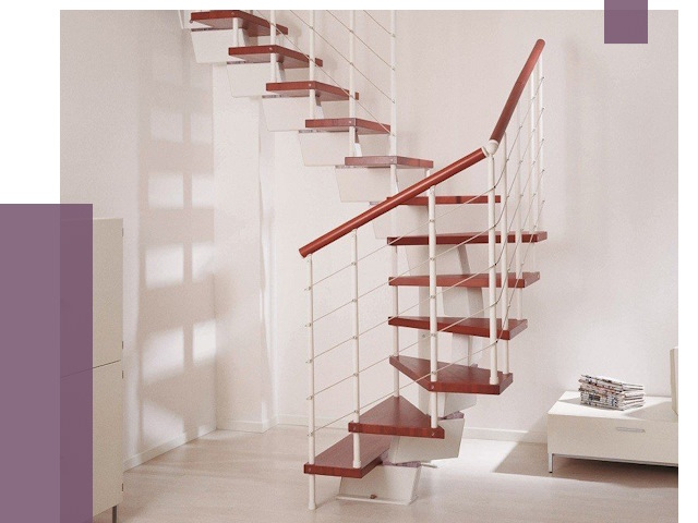 Изготовление лестниц на больцах в Ирбите от 10443 руб. | ПРОЛЁТ-Рбт