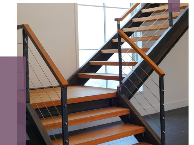 Изготовление лестниц на металлокаркасе в Ирбите от 20337 руб. | ПРОЛЁТ-Рбт