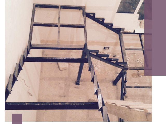 Монтаж лестниц на металлокаркасе в Ирбите быстро и качественно