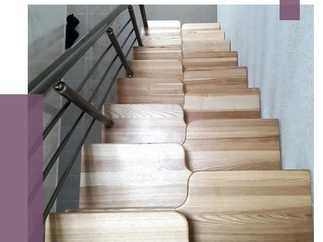 Лестницы гусиный шаг в Ирбите от 14016 руб. под ключ | ПРОЛЁТ-Рбт