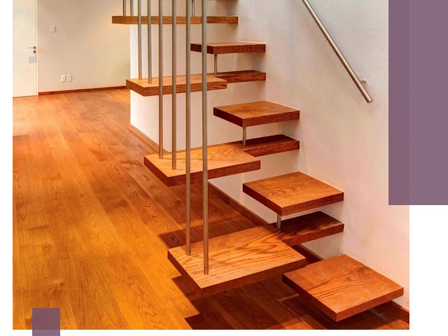 Лестницы «гусиный шаг» на заказ в Ирбите для узких пространств