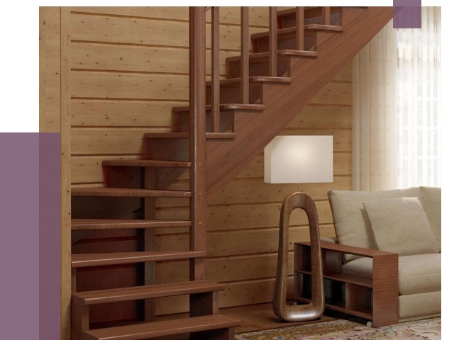 Лестницы эконом класса в Ирбите от 19623 руб. бюджетные решения