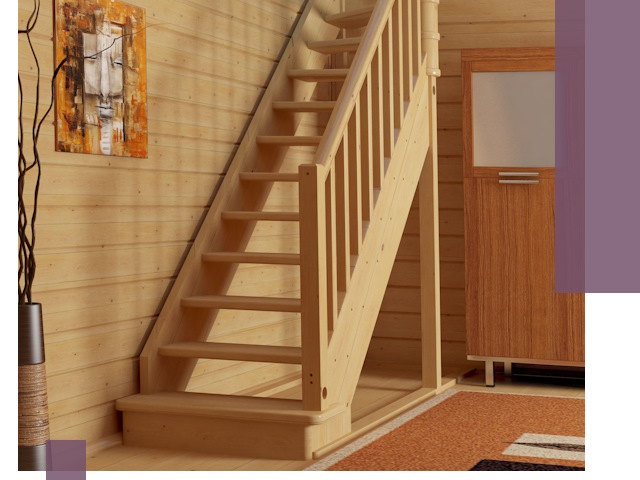 Лестницы эконом класса под ключ в Ирбите — недорого и быстро