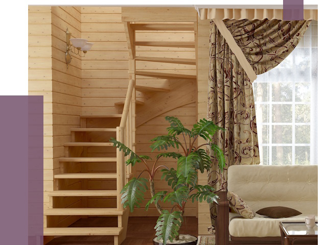 Лестницы для дачи в Ирбите от 81623 руб.  | ПРОЛЁТ-Рбт