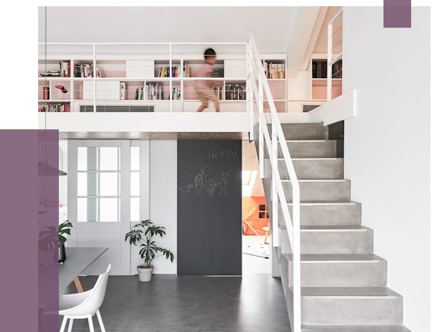 Лестницы для двухуровневой квартиры в Ирбите от 189629 руб. | ПРОЛЁТ-Рбт