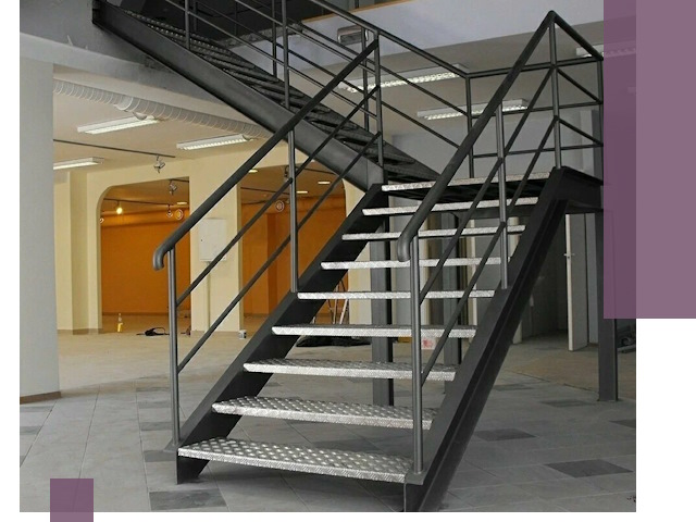 Лестницы для офиса в Ирбите: изготовление, монтаж, демонтаж