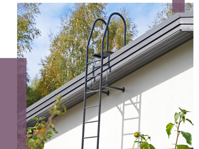 Лестницы на крышу в Ирбите от 20557 руб. — монтаж и монтаж ПРОЛЁТ-Рбт