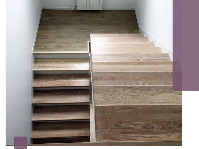 Тонировка лестниц в Ирбите: качественно и долговечно