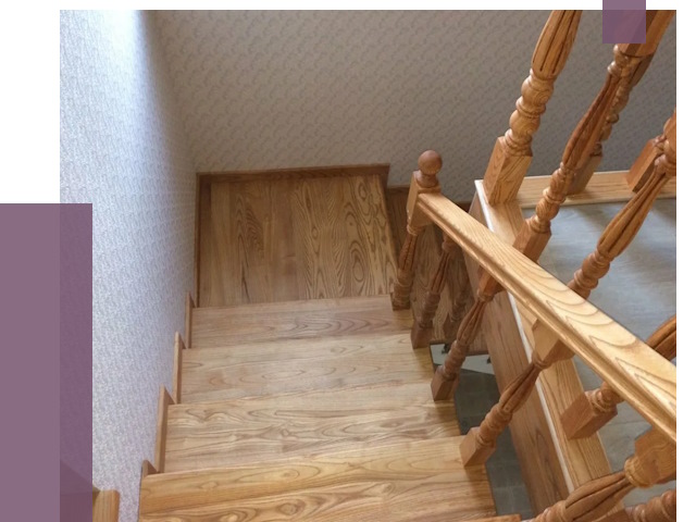 Сосновые лестницы в Ирбите под ключ от 8684 руб.  | ПРОЛЁТ-Рбт