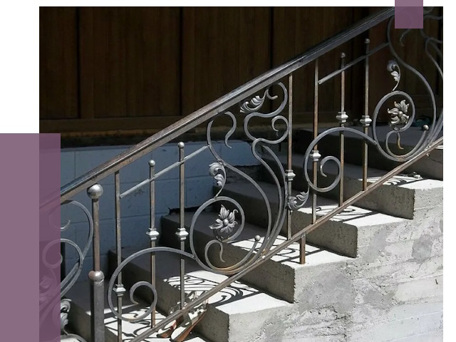 Кованые перила в Ирбите от 9344 руб. под ключ — качество от ПРОЛЁТ-Рбт