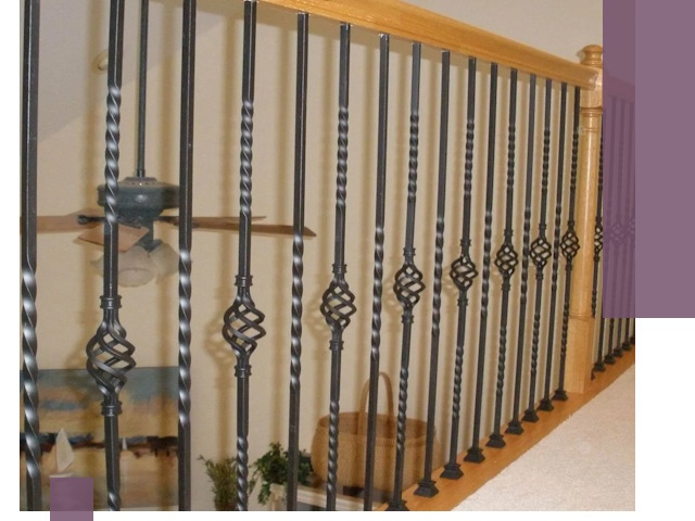 Изготовление и монтаж кованных перил в Ирбите под ключ
