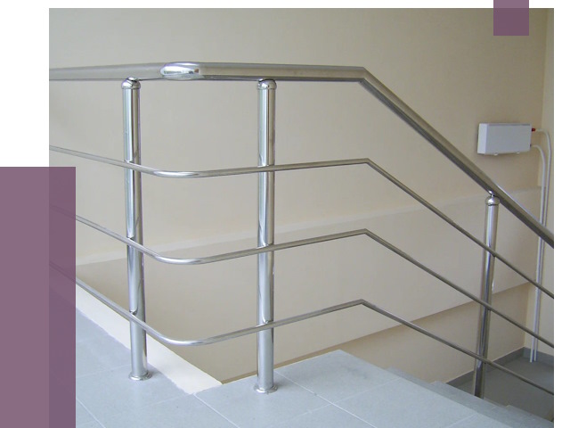 Алюминиевые перила в Ирбите от 6816 руб. под ключ | ПРОЛЁТ-Рбт