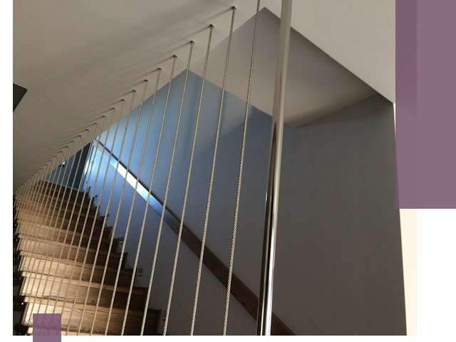 Тросовые перила под ключ в Ирбите — производство и монтаж