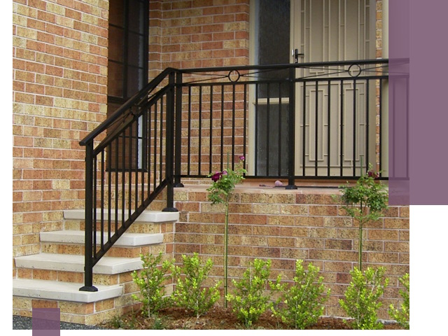 Уличные перила из металла под ключ в Ирбите