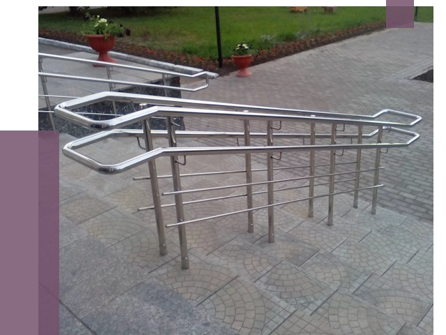 Перила для инвалидов в Ирбите от 8157 руб. под ключ | ПРОЛЁТ-Рбт