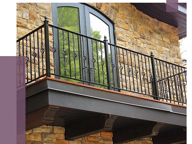 Балконные ограждения в Ирбите от 8630 руб. — купить | ПРОЛЁТ-Рбт