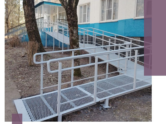 Пандусы под ключ в Ирбите: изготовление, монтаж и демонтаж