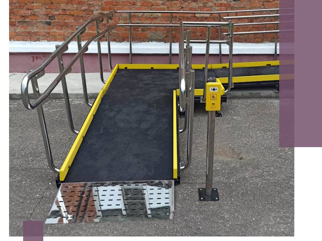 Изготовление наклонных пандусов для инвалидов в Ирбите