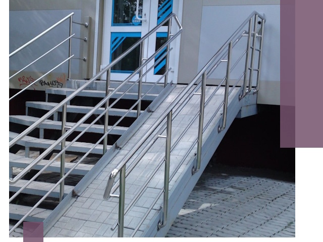 Пандус на крыльцо под ключ в Ирбите: монтаж и изготовление