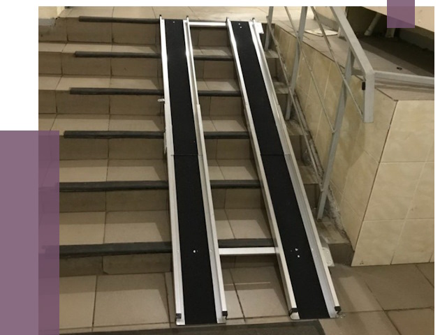 Установка пандуса в подъезд в Ирбите от 8575 руб. под ключ | ПРОЛЁТ-Рбт