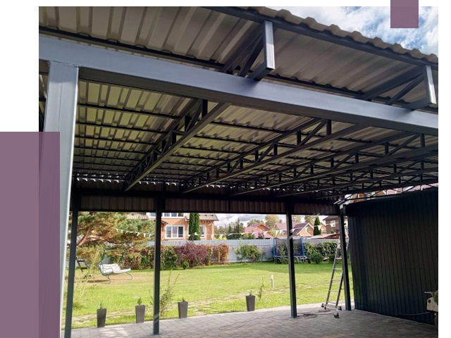 Монтаж навесов в Ирбите от 7915 руб. — установка навеса | ПРОЛЁТ-Рбт