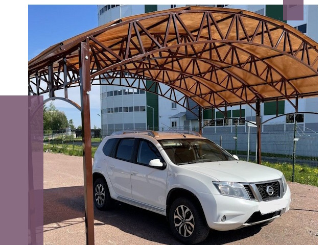 Недорогие навесы в Ирбите от 46171 руб.  | ПРОЛЁТ-Рбт