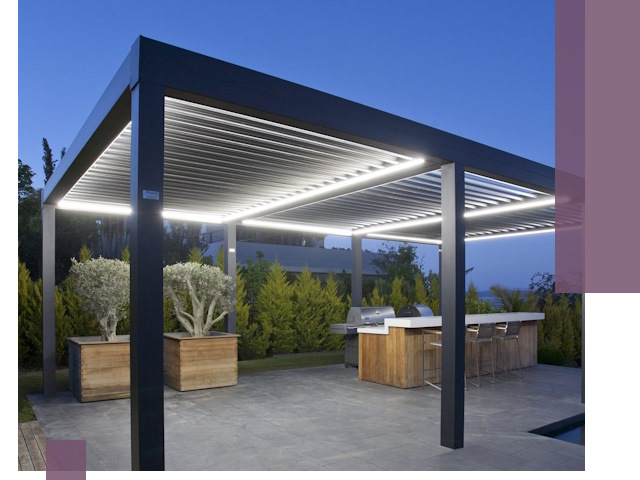 Навесы отдельно стоящие под ключ в Ирбите из металла и поликарбоната