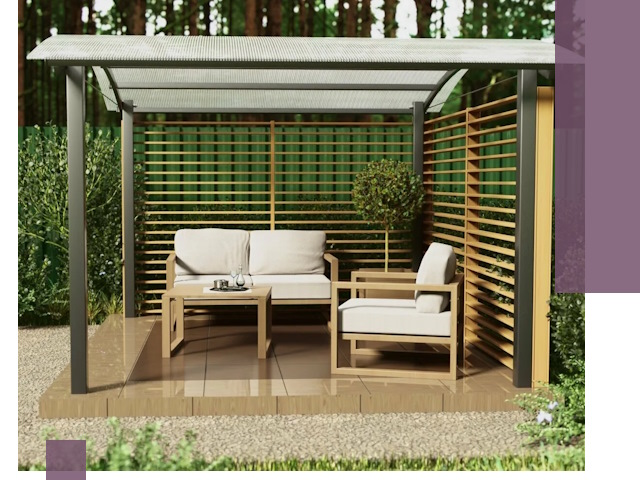 Навесы для дачи в Ирбите: изготовление, монтаж и демонтаж