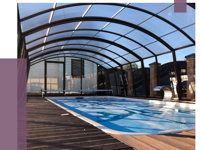 Навесы для бассейна в Ирбите от 18029 руб. под ключ | ПРОЛЁТ-Рбт