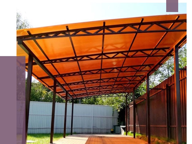 Односкатные навесы под ключ в Ирбите от 14126 руб. 