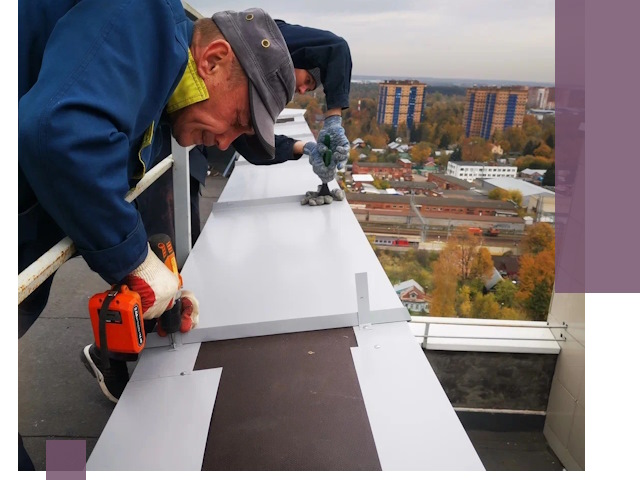 Монтаж парапетов в Ирбите — установка прочных металлических ограждений