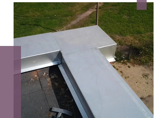 Оцинкованные парапеты в Ирбите от 8630 руб.  | ПРОЛЁТ-Рбт