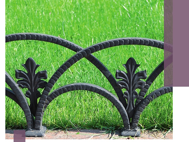 Декоративные металлические бордюры под ключ в Ирбите