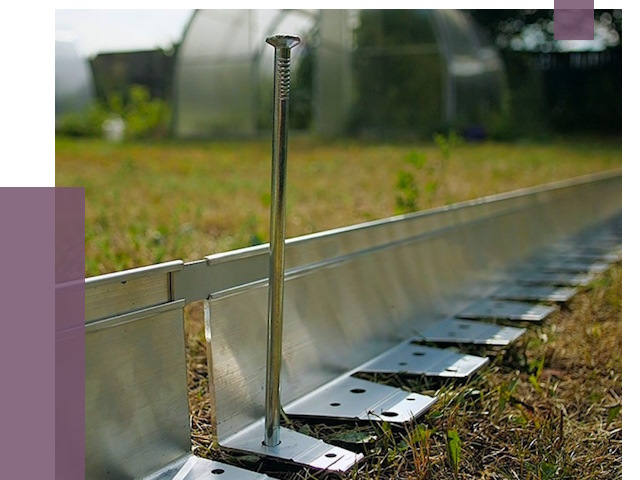 Металлические бордюры для газона в Ирбите от 4617 руб. | ПРОЛЁТ-Рбт