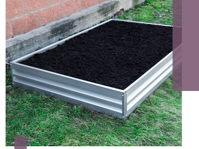 Металлические бордюры для грядок в Ирбите: прочность и аккуратность