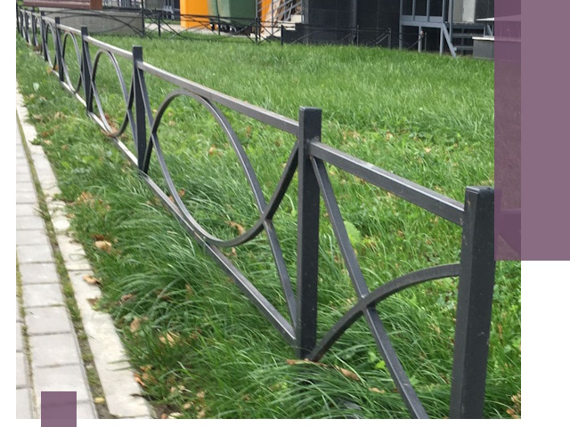 Газонные ограждения из металла в Ирбите — монтаж и продажа